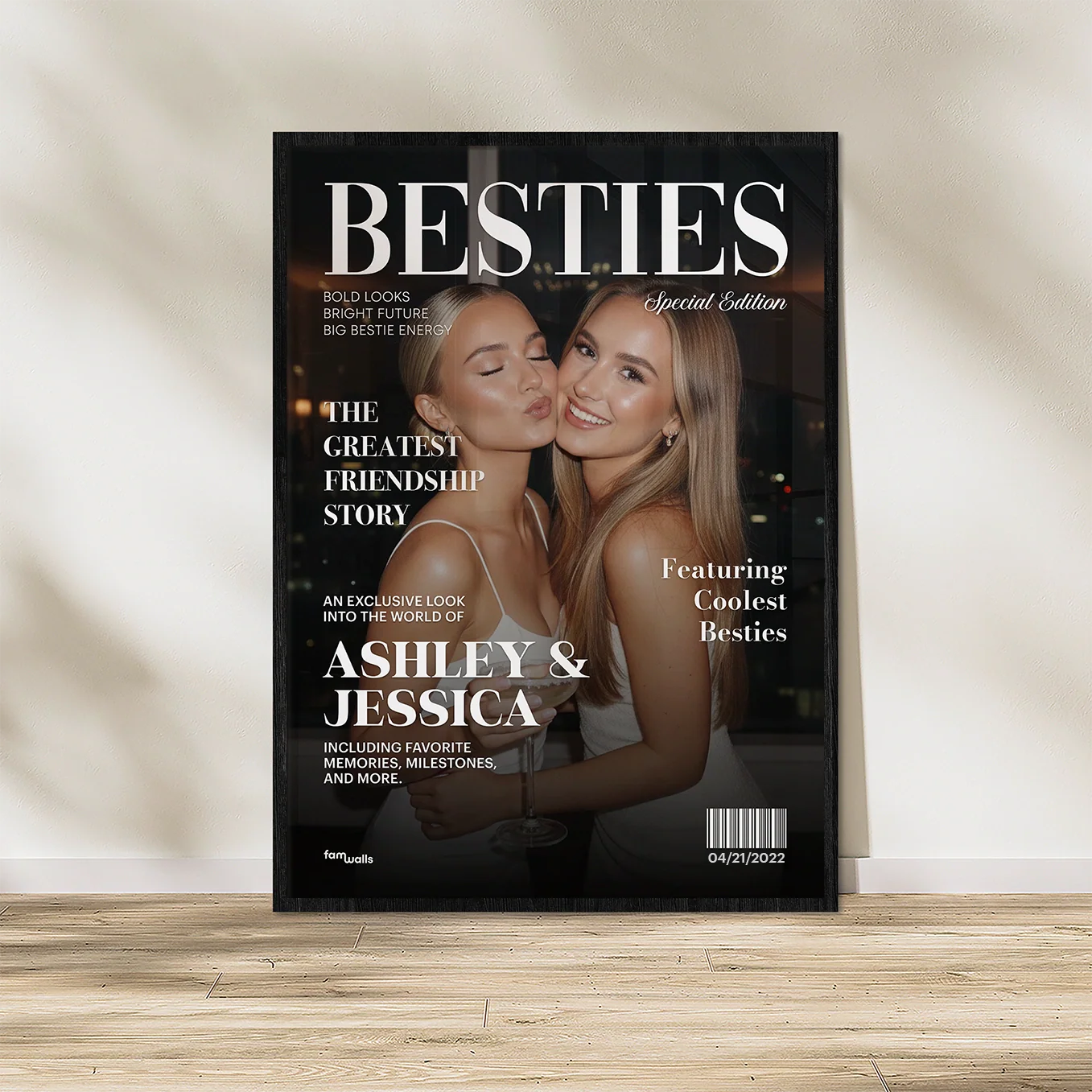 Personalized Poster "Besties Magazine" - Image 3