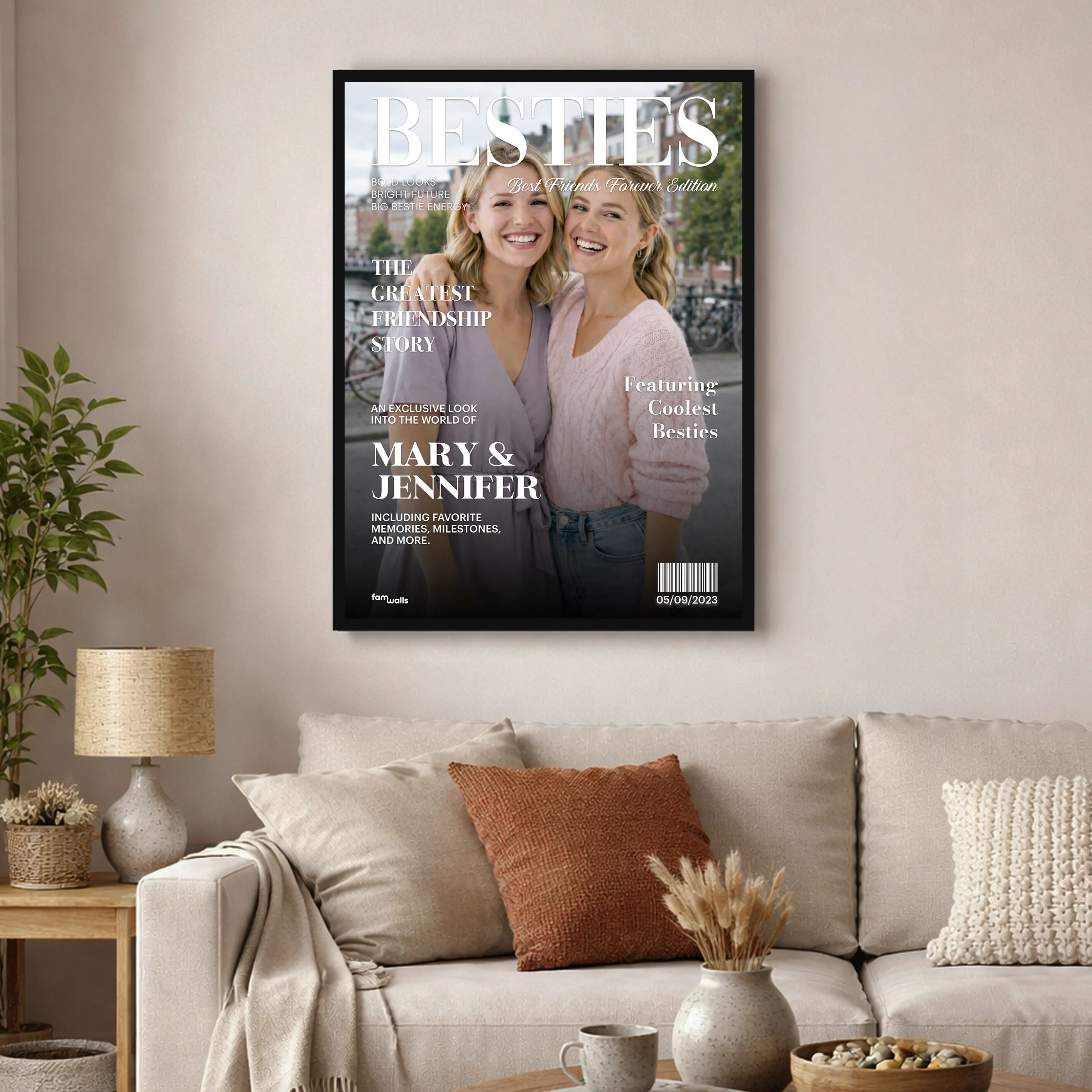 Personalized Poster "Besties Magazine" - Image 7