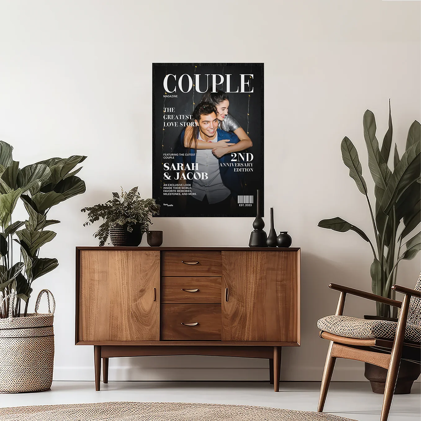 Personalized Poster "Couple Magazine" - Image 10