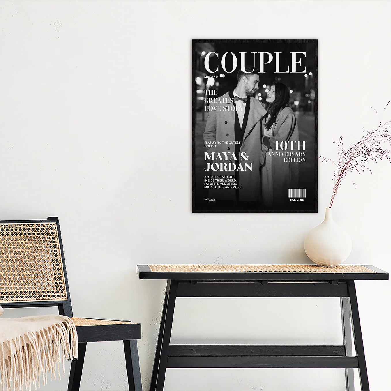 Personalized Poster "Couple Magazine" - Image 3