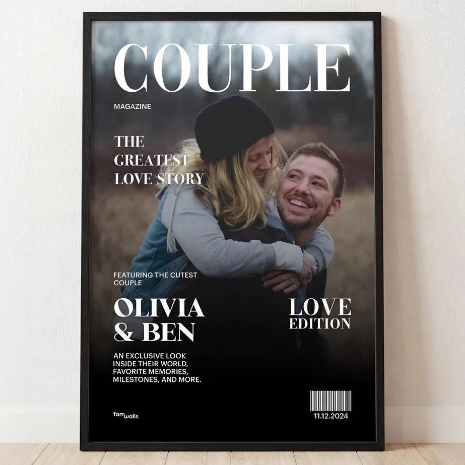 Personalized Poster "Couple Magazine" - Image 5