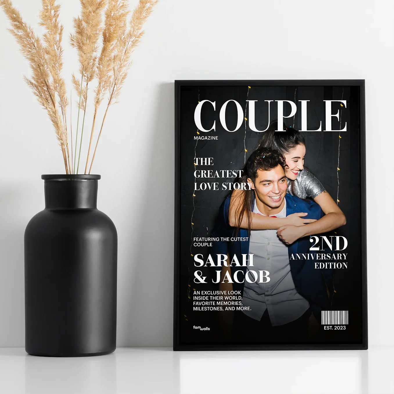 Personalized Poster "Couple Magazine" - Image 7
