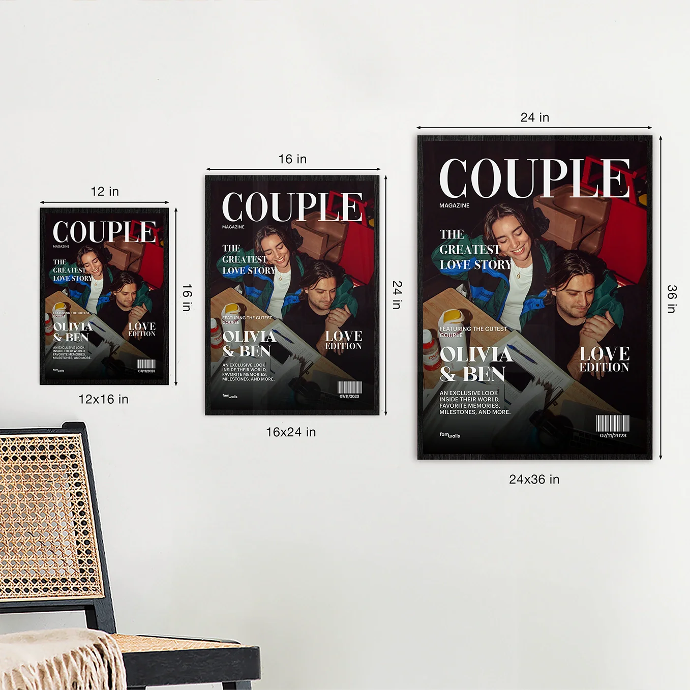 Personalized Poster "Couple Magazine" - Image 8
