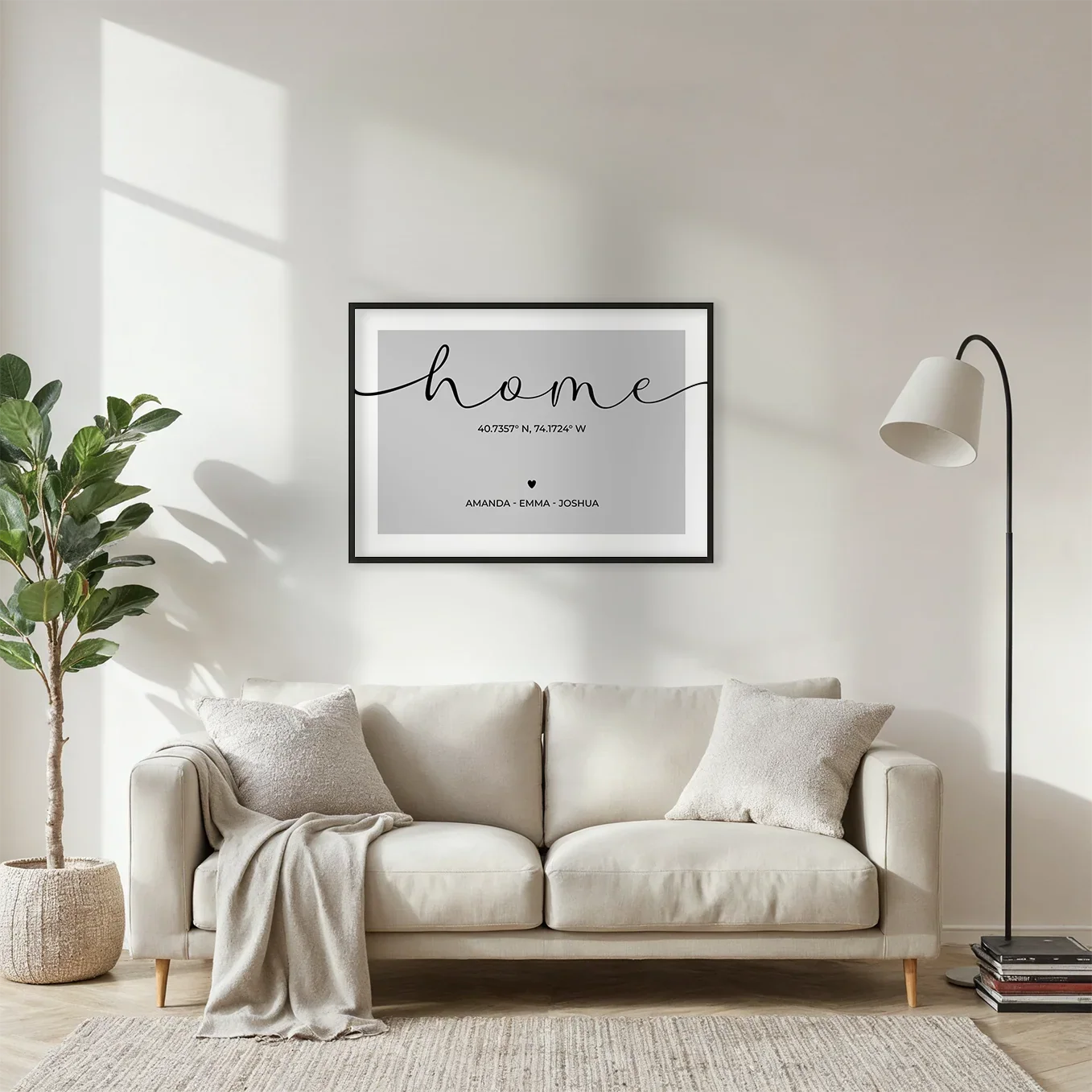 Personalized Poster "Home Coordinates" - Image 10