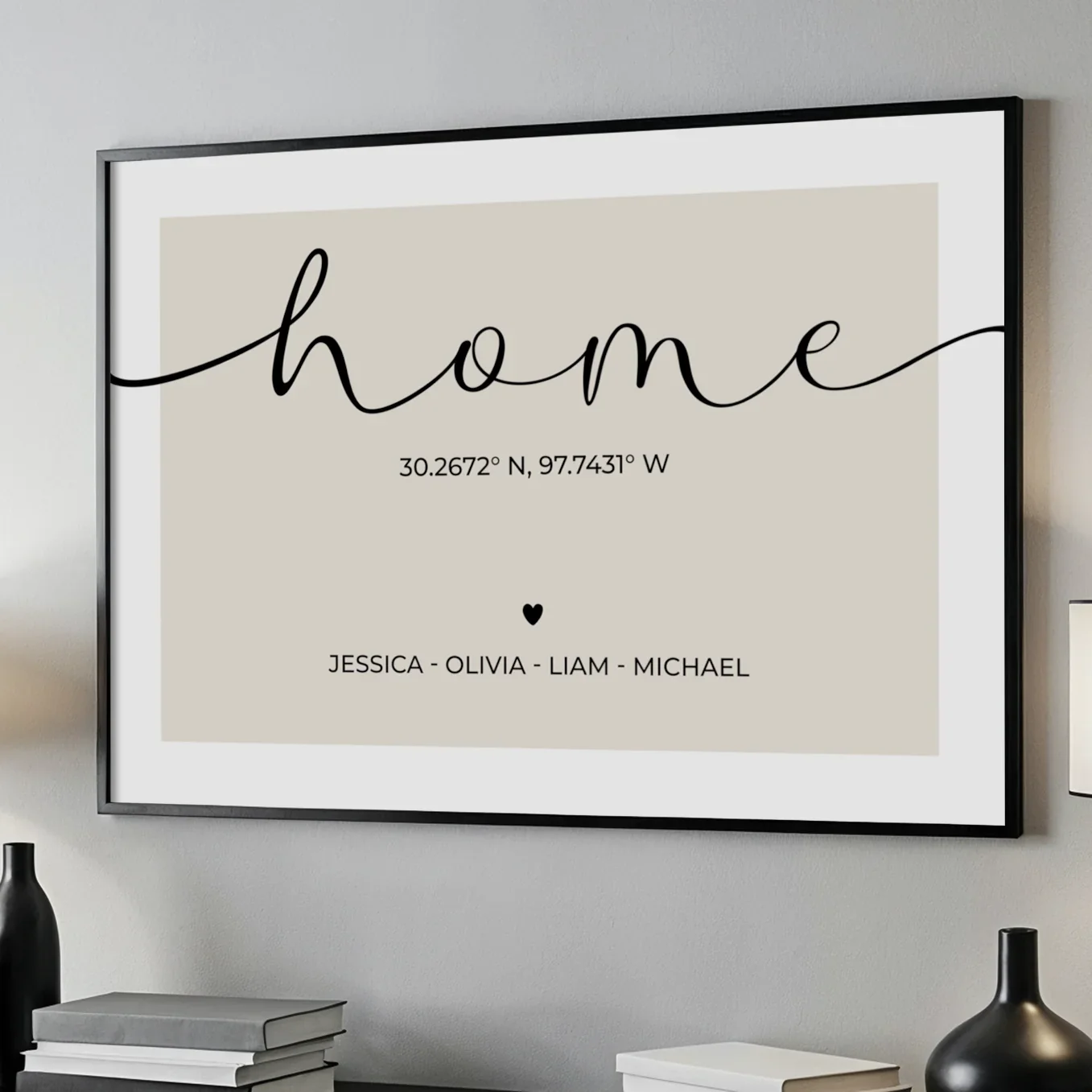 Personalized Poster "Home Coordinates" - Image 11