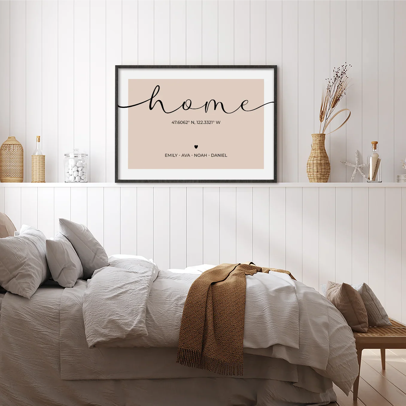 Personalized Poster "Home Coordinates" - Image 3