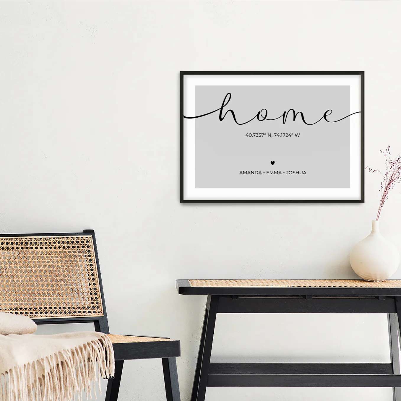 Personalized Poster "Home Coordinates" - Image 4