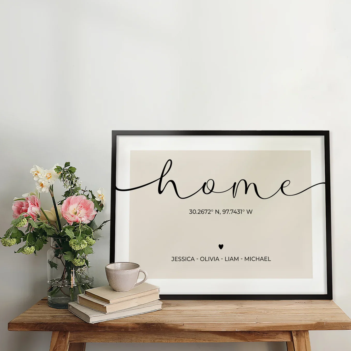 Personalized Poster "Home Coordinates" - Image 5