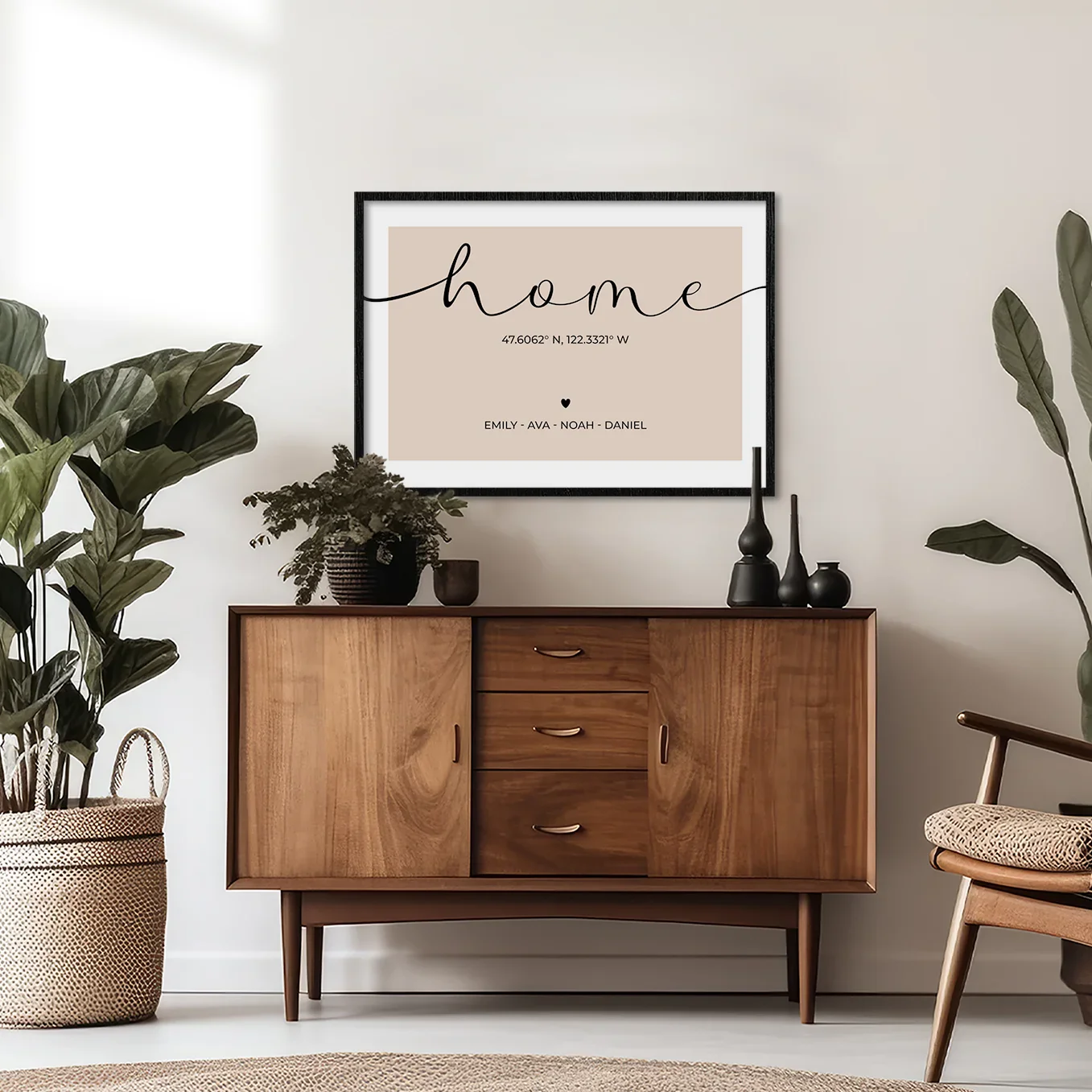 Personalized Poster "Home Coordinates" - Image 8