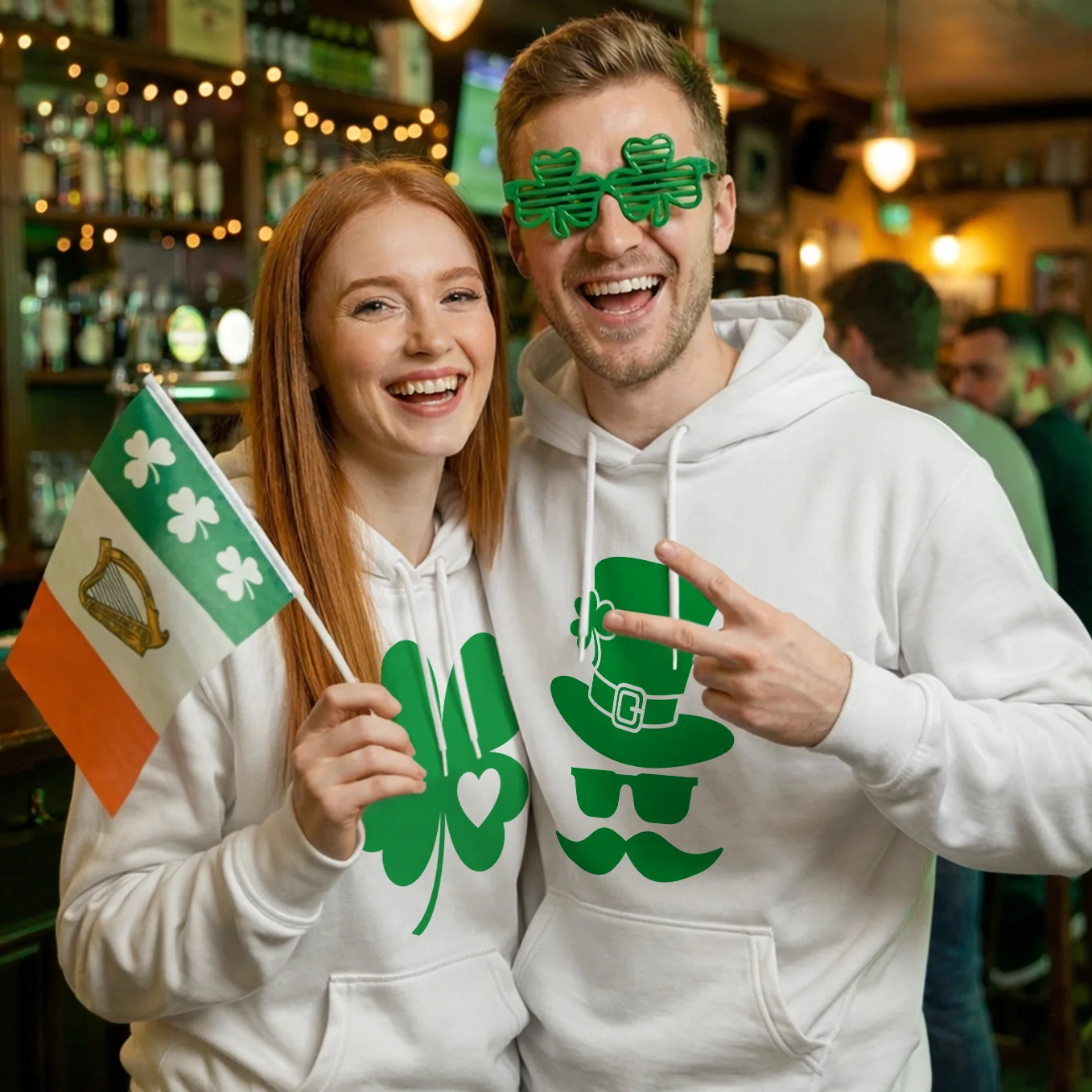 Personalized St. Patrick’s Day Hoodie "Jersey" - Image 10