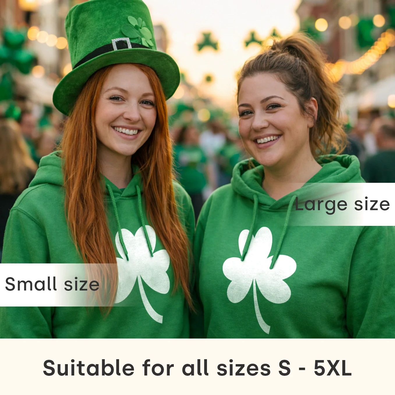 Personalized St. Patrick’s Day Hoodie "Jersey" - Image 7