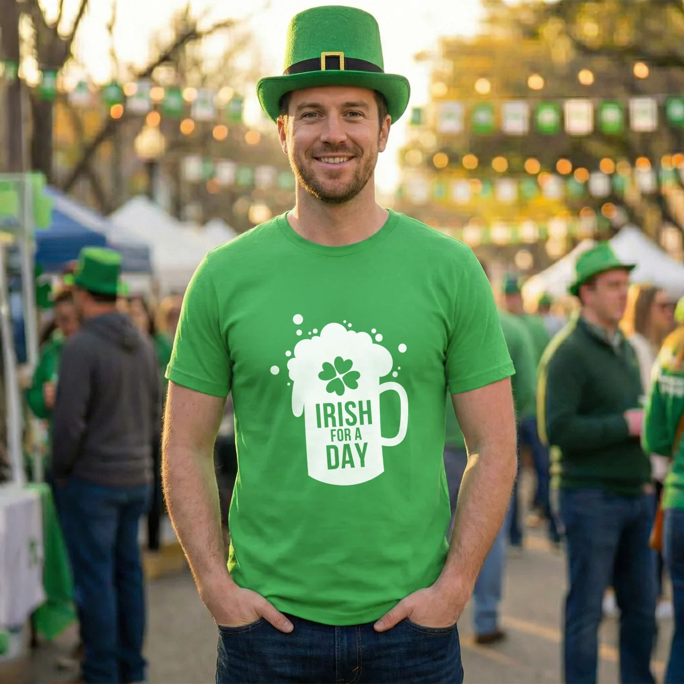 Personalized St. Patrick’s Day T-Shirt "Jersey" - Image 7