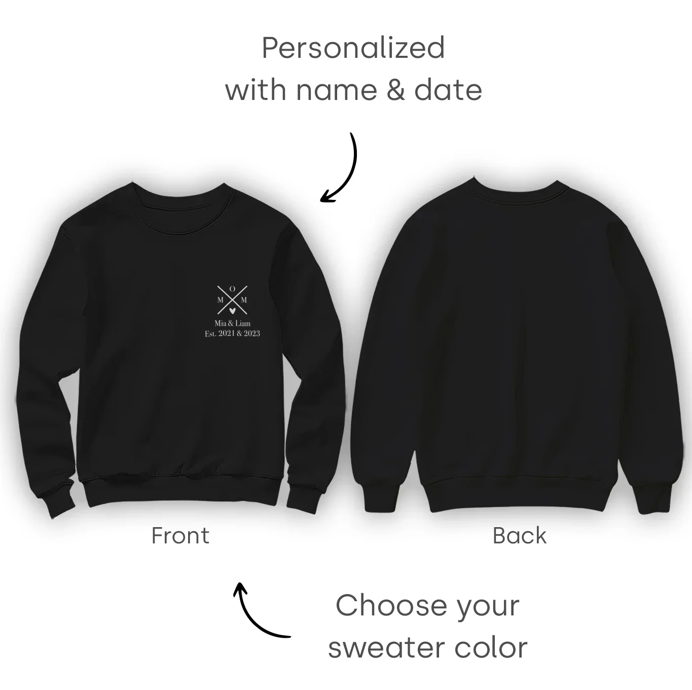 Personalized Sweater "MOM" - Image 7
