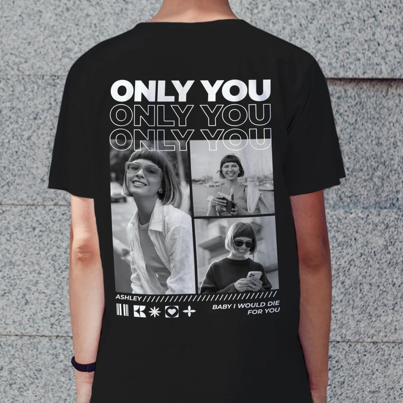 Personalized T-Shirt "Only You" - Image 10