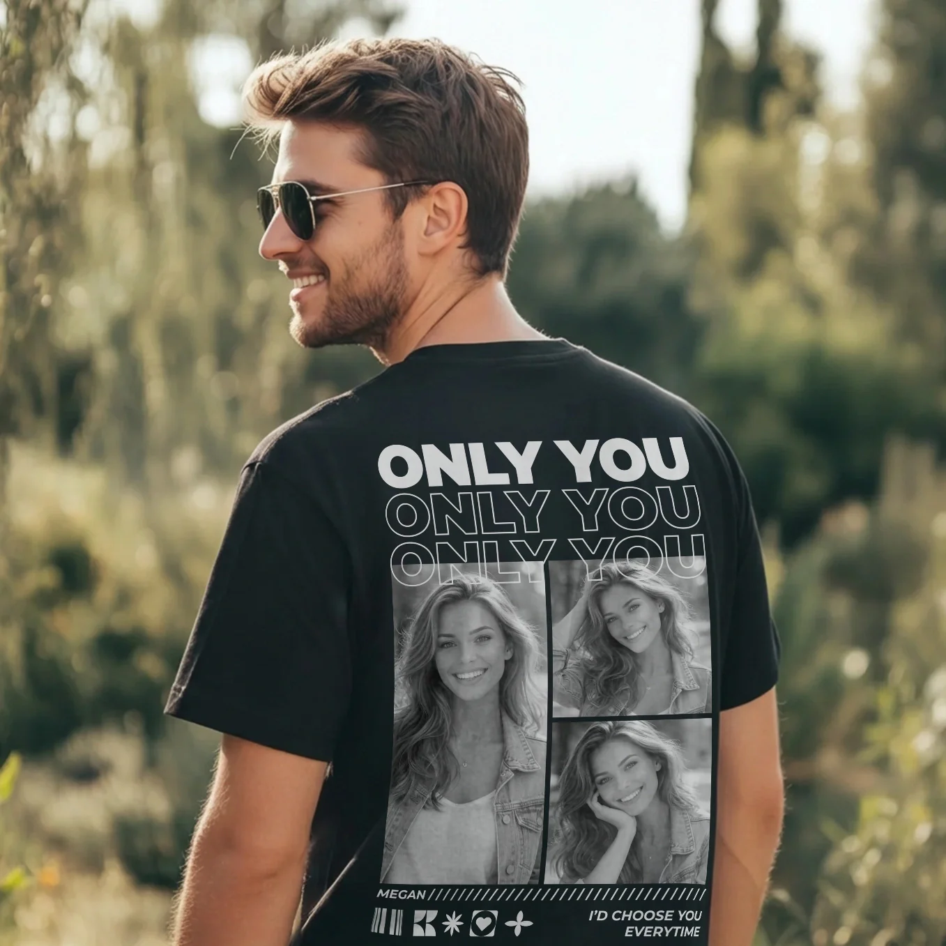 Personalized T-Shirt "Only You" - Image 3