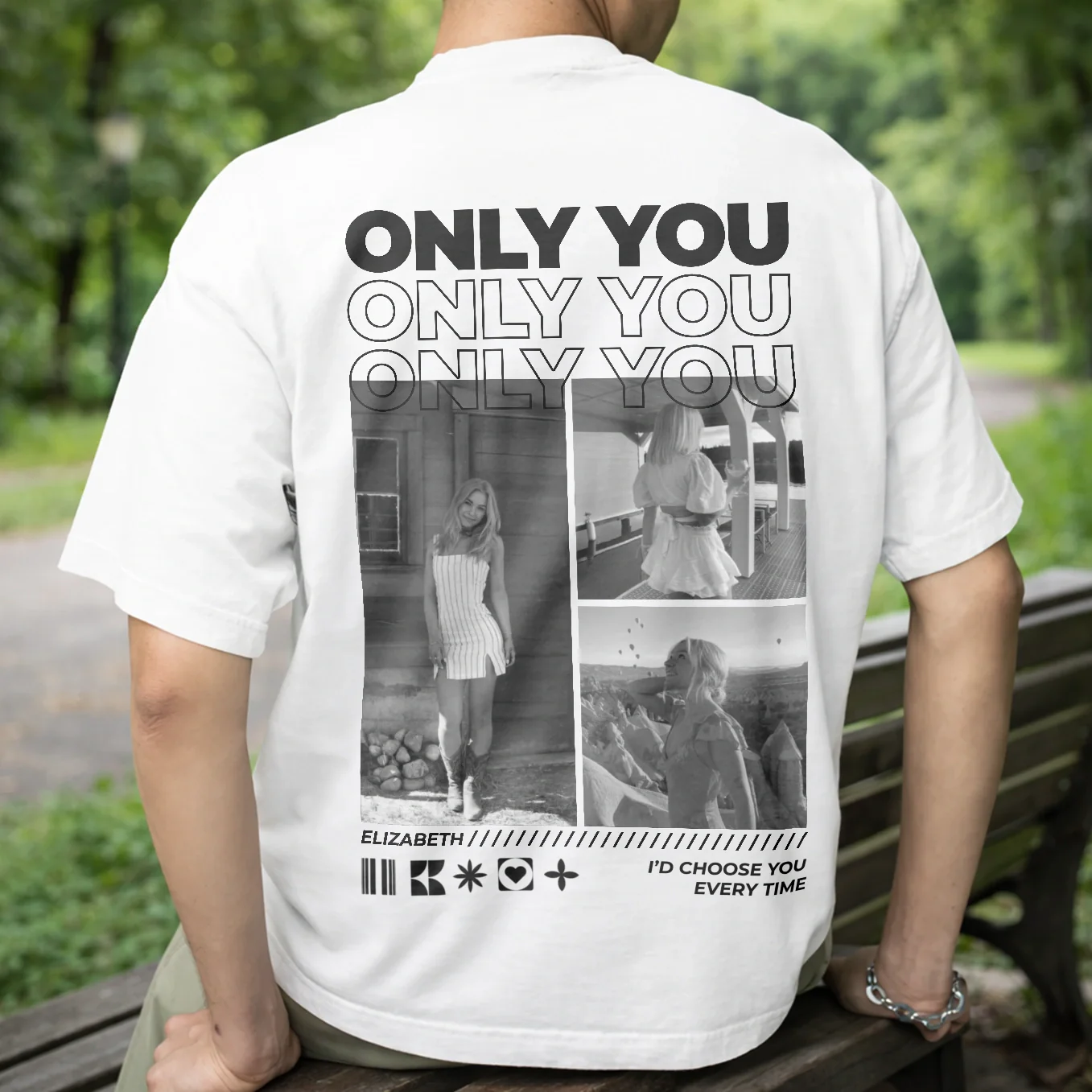 Personalized T-Shirt "Only You" - Image 4