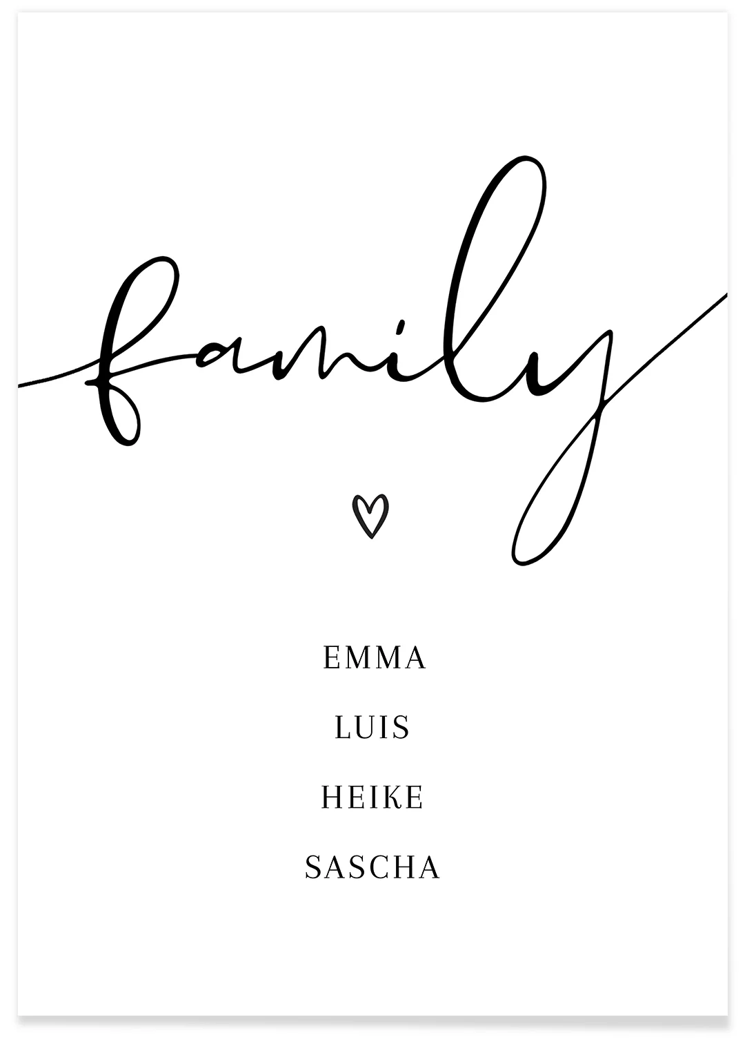 Poster"Family" - Image 7