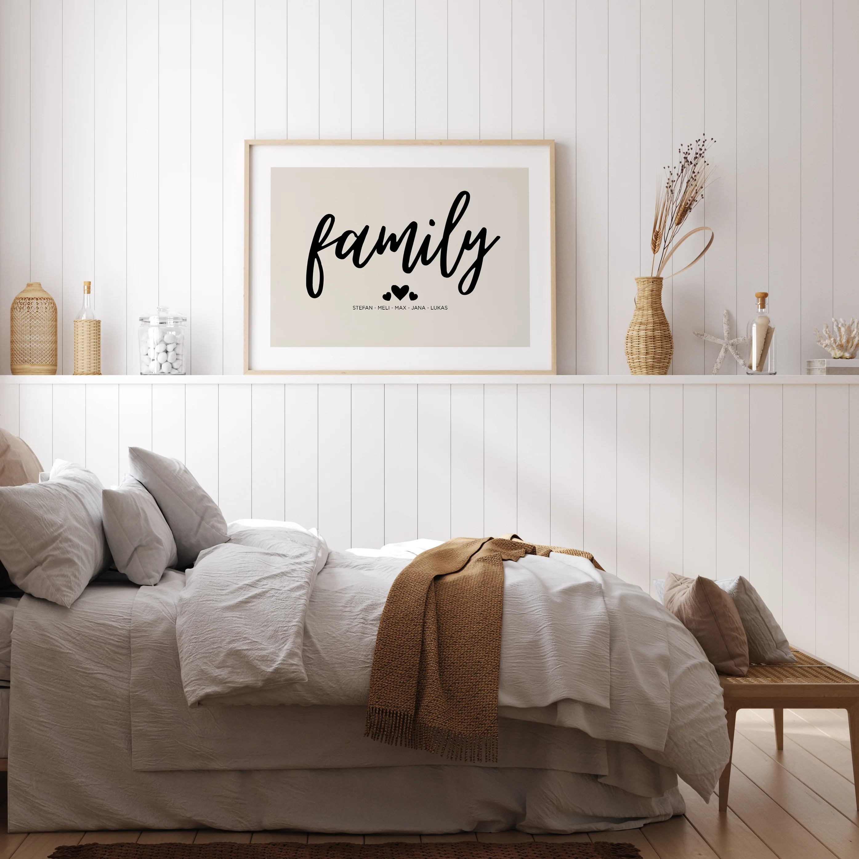 Poster"Family Heart Bow" - Image 2