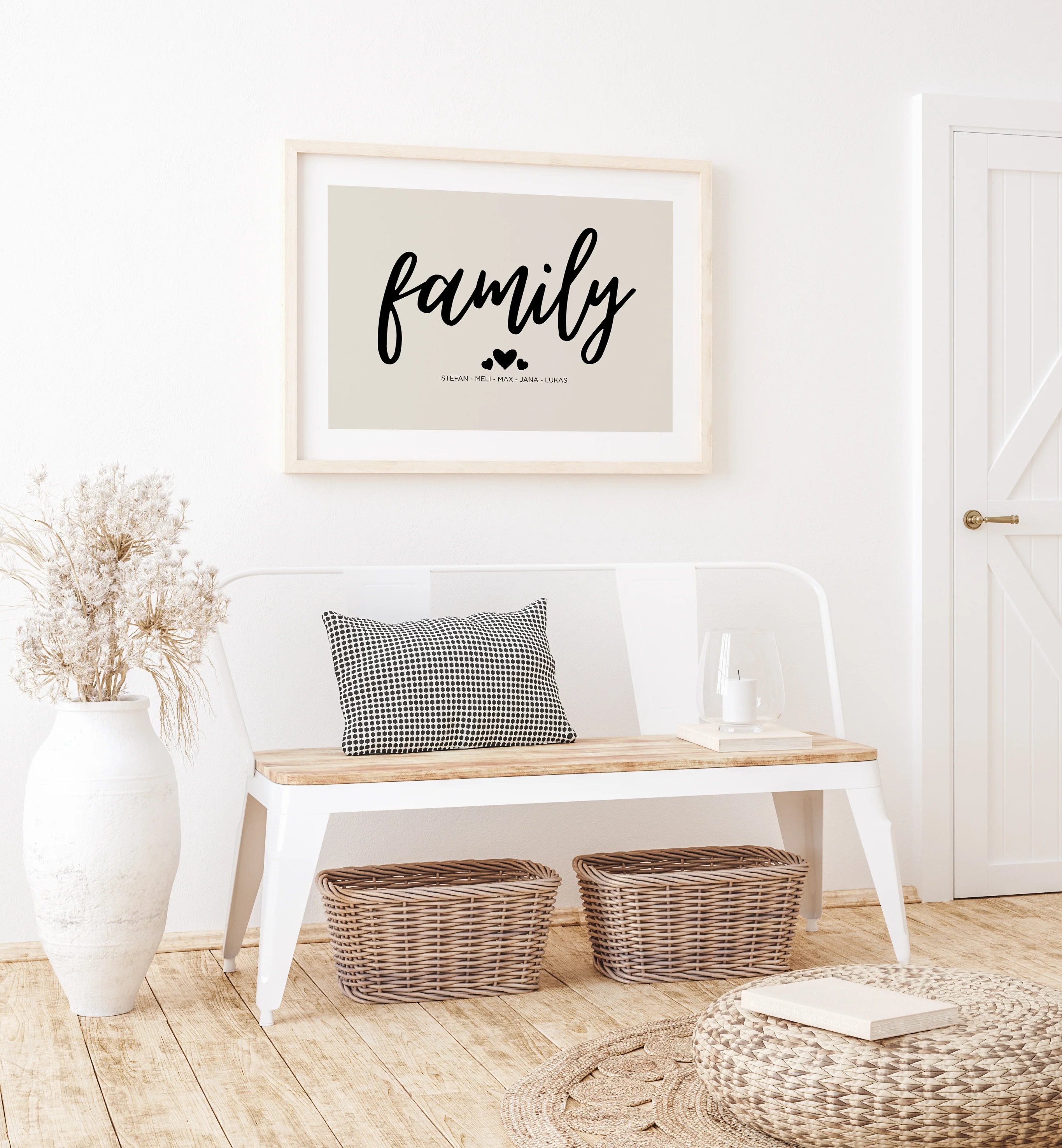 Poster"Family Heart Bow" - Image 3