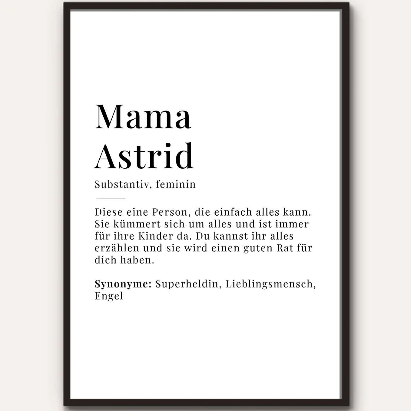 Poster "Mama Definition" - Image 8