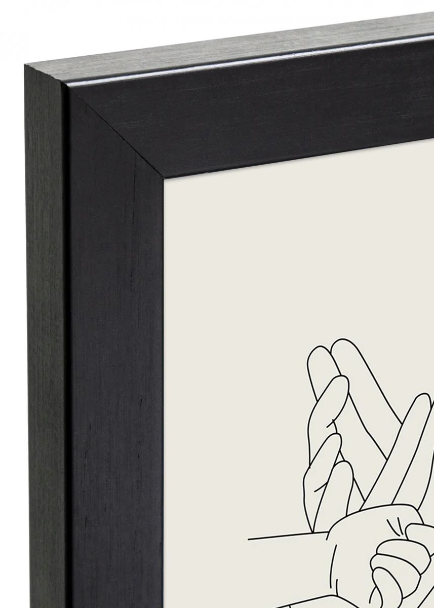 Premium wooden frame DIN A4 (21x29.7cm) - Image 5