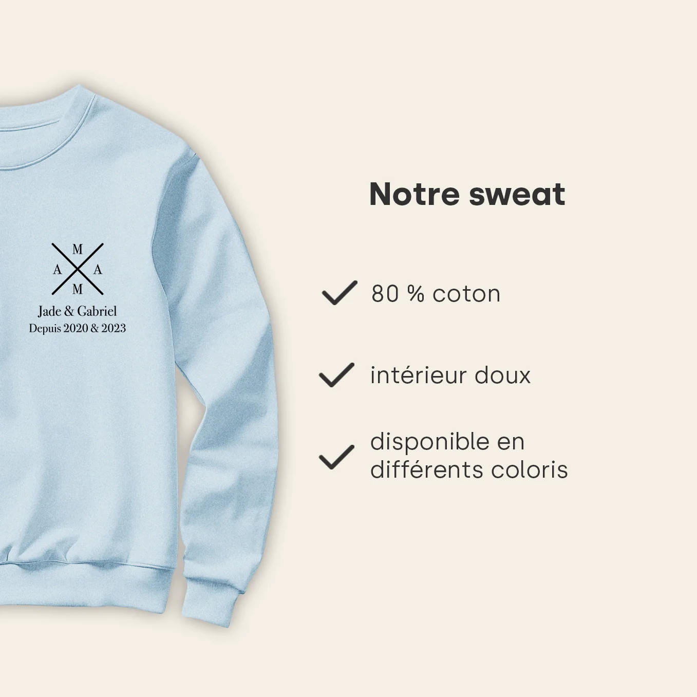 Personalized sweater "MAMA" - Image 20