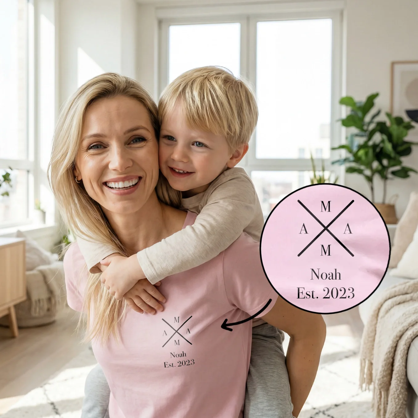 Personalized T-shirt "MAMA"