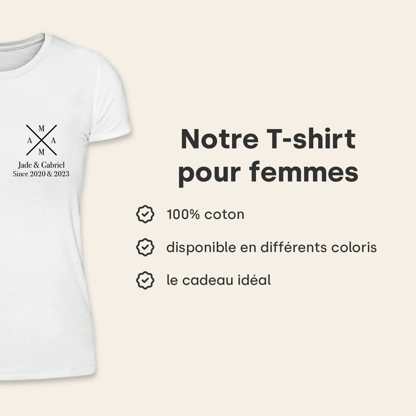 Personalized T-shirt "MAMA" - Image 12