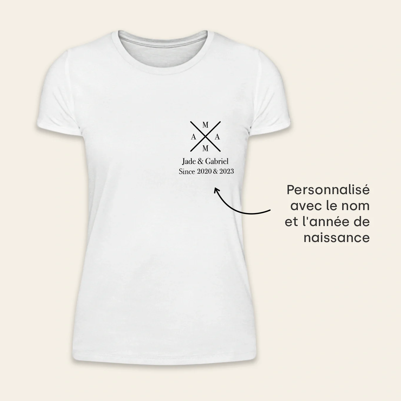 Personalized T-shirt "MAMA" - Image 17
