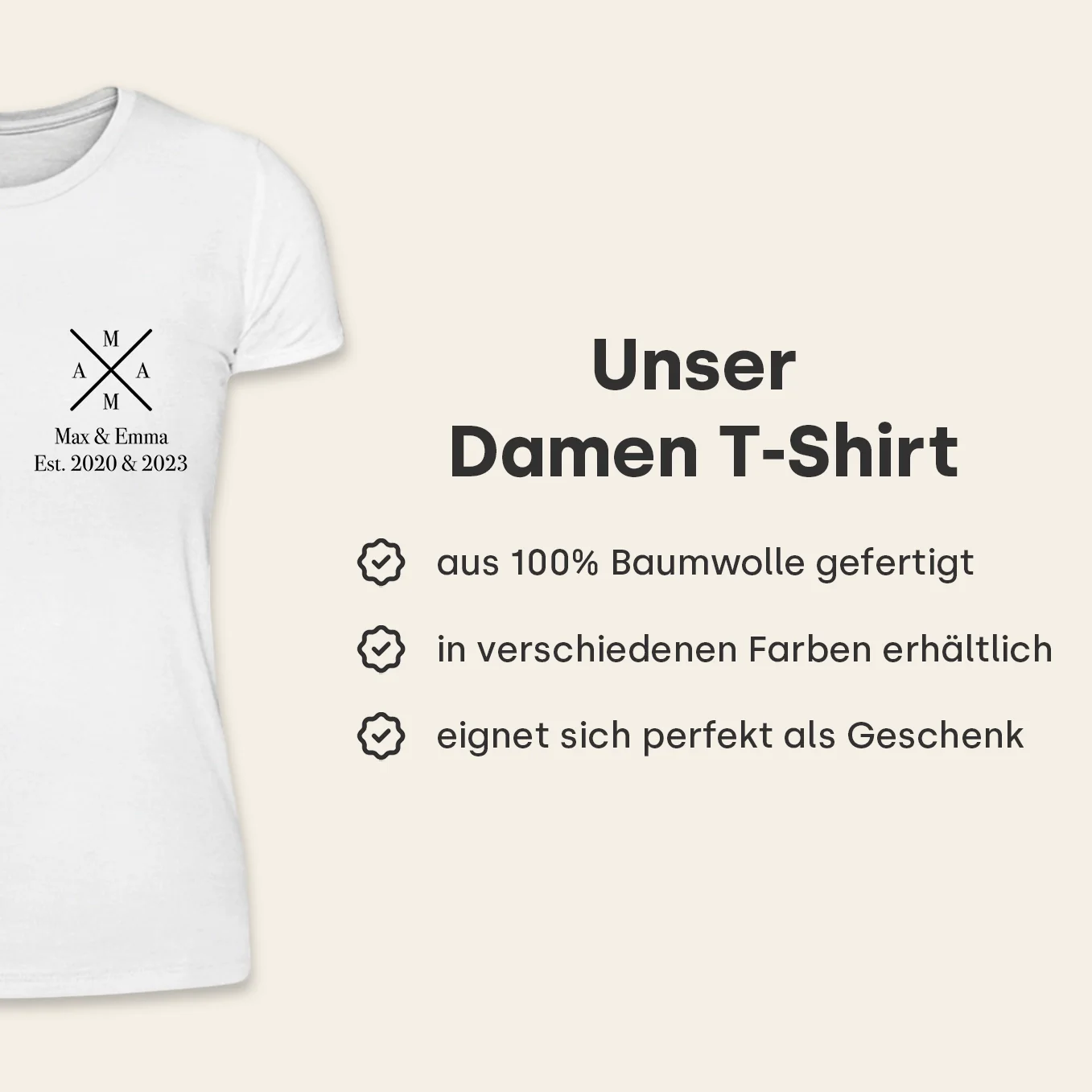 Personalized T-shirt "MAMA" - Image 7