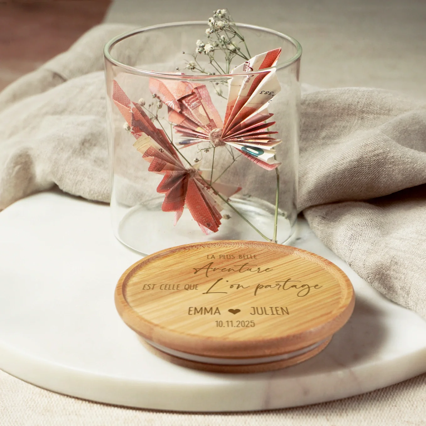 Personalisiertes Vorratsglas "Gemeinsamer Weg" - Image 11