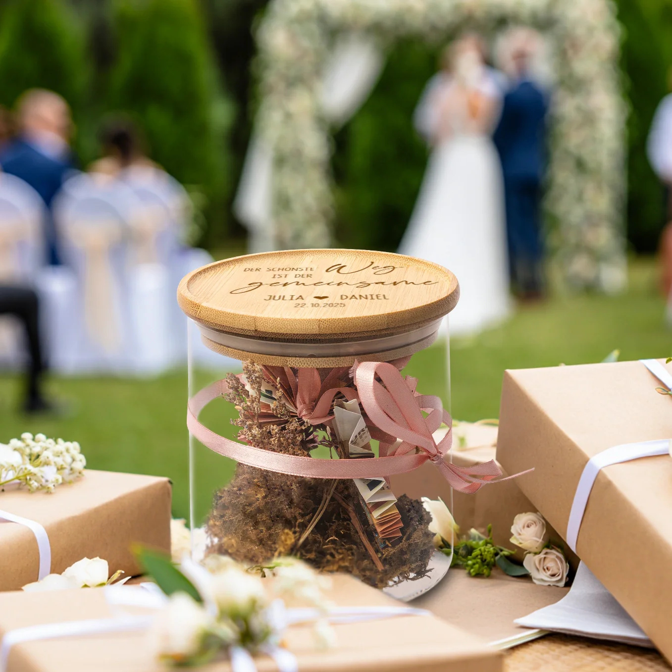 Personalisiertes Vorratsglas "Gemeinsamer Weg" - Image 5
