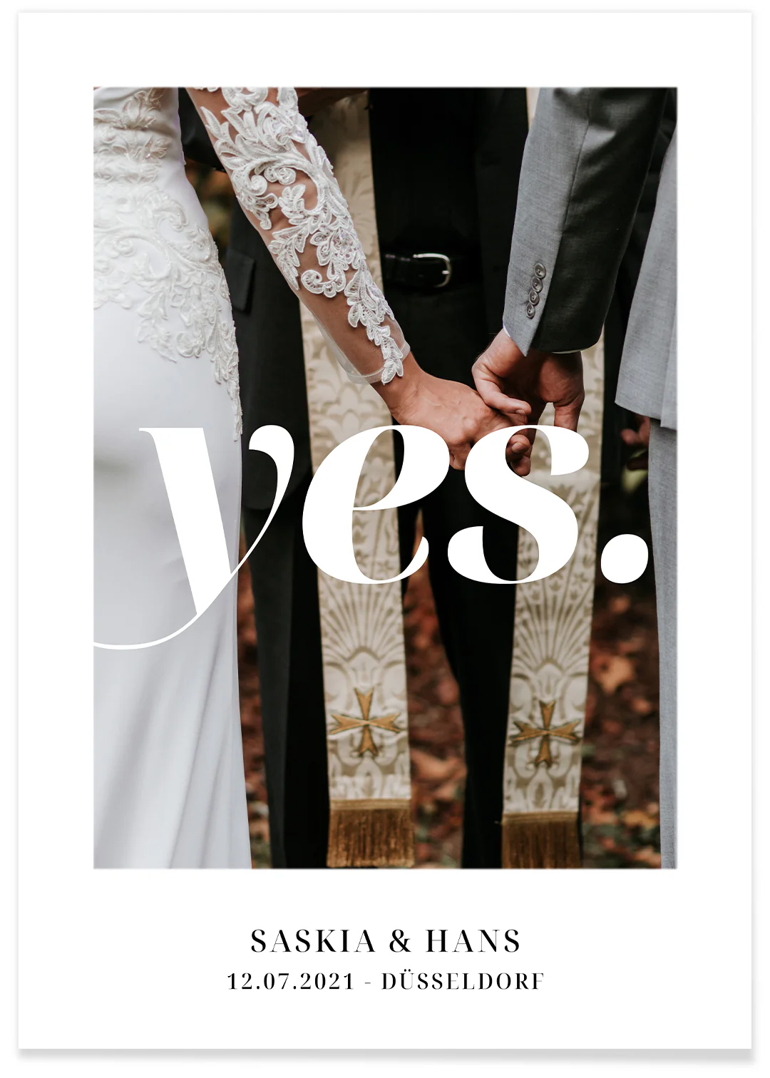 Photo poster"Yes" - Image 2