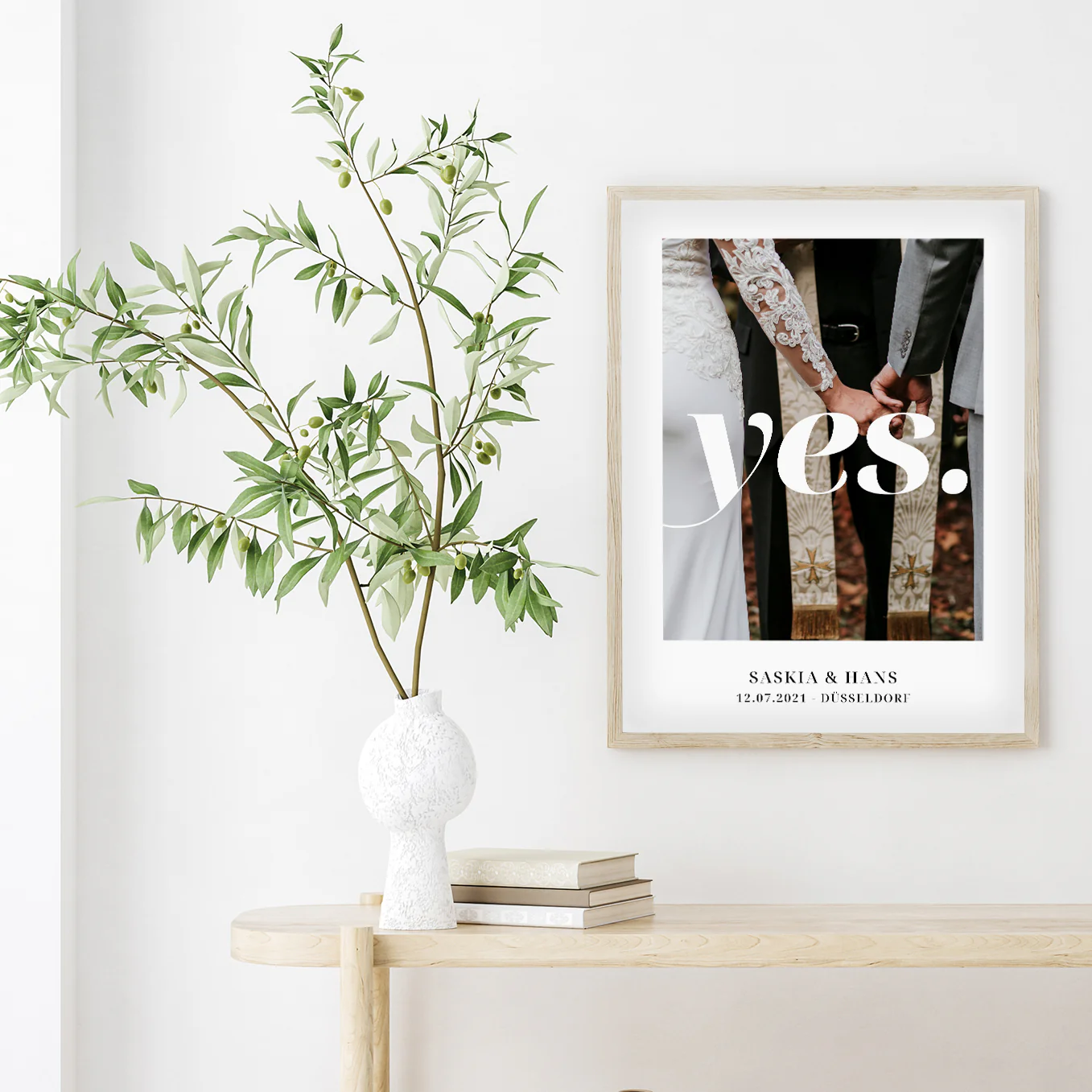 Photo poster"Yes" - Image 3