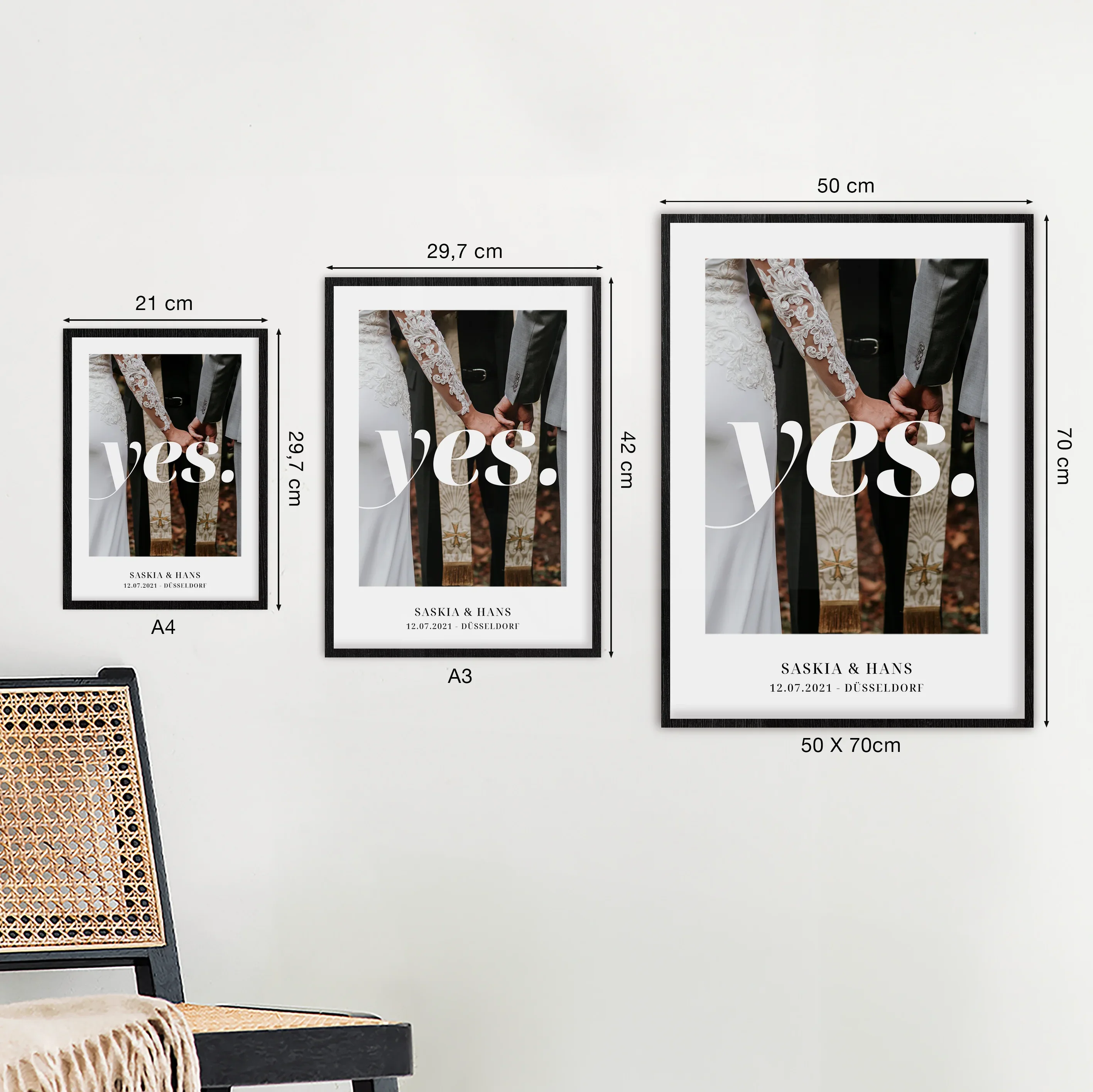 Photo poster"Yes" - Image 4